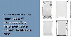 Humidity Indicator Card Type 2 - Humitector™ Nonreversible, halogen-free & cobalt dichloride free