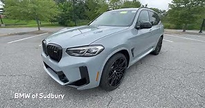 2022 BMW X3 M Competition LCI - What s New? | Video Walkaround (Brooklyn Grey!)