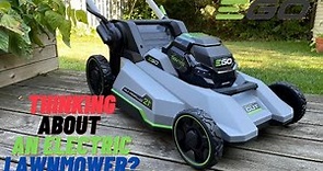 EGO Electric Lawn Mower POWER+ 21 SELECT CUT™ (First cut & Overview)