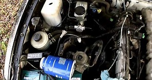 Ford Ranger Mazda B2500 2.5TD Servicing Guide Part 2 - Air and Fuel Filter Replacemen