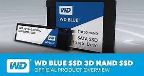 WD Blue 3D NAND SATA SSD | Official Product Overview