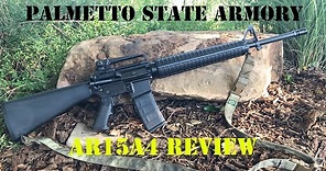 Palmetto State Armory 20” AR15A4 Rifle Review