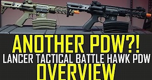 MORE PDW s?! - Lancer Tactical Pro-Line Enforcer Battle Hawk PDW | Airsoft GI