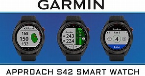 GARMIN Approach S42 Golf Watch (FEATURES)
