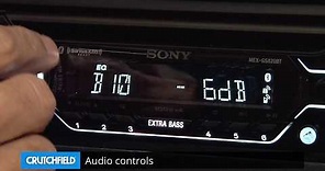 Sony MEX-GS820BT Display and Controls Demo | Crutchfield Video