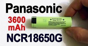 Panasonic NCR18650G 3600mAh - the mysterious cell s capacity test