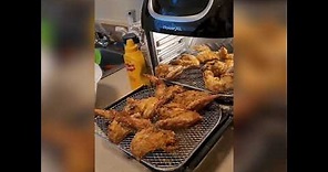 PowerXL Vortex Air Fryer Pro 10 qt Unboxing Review 2021 With Fried Chicken