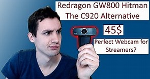 Redragon GW800 Better than C920?? Redragon GW800 Review 2020.