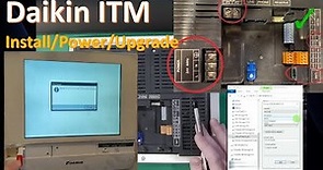 Daikin ITM Central Controller | Intelligent Touch Manager Intro-Power-Software Install - 12-24-2021