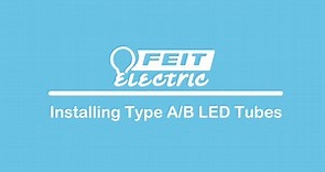 Feit Electric 18-Watt 4 ft. G13 Type AB T8 Plug and Play Or T8/T12 Ballast Bypass Linear LED Tube Light Bulb Selectable White (2-Pack) T4815/4CCT/AB/LED/2