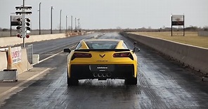 2015 C7 Corvette with 8-speed Auto - 1/4 Mile Testing