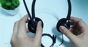 Mura High Quality Headset Work From Home Plantronics Encore 520 HW520 Review Affordable
