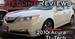2010 Acura TL Tech Review, Walkaround, Exhaust, Test Drive