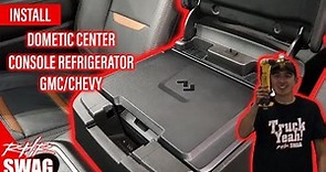 Dometic Center Console Refrigerator Install (GMC/Chevy) - RHRSwag.com