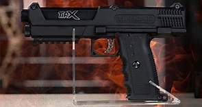 Tippman TiPX .68 Cal Pistol Shooting and Review