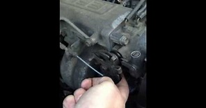 How to adjust TPS to get te1 and e1 working to time 95 toyota truck22r motor