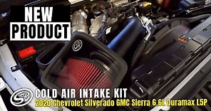 S&B Cold Air Intake Kit for the 2020-23 Chevrolet Silverado GMC Sierra 6.6L Duramax L5P