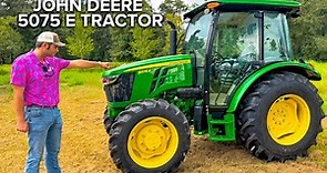 John Deere 5075 E: Full Tractor Overview