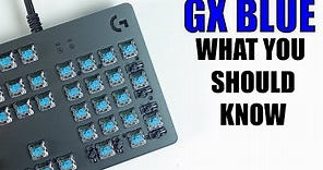 Logitech s NEW Clicky GX Blue Switch | G512 vs G513 Review and Comparison