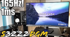 DELL S NEW BEST BUDGET 32 GAMING MONITOR | DELL S3222DGM REVIEW