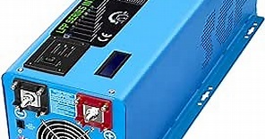 UL1741 4000W 48Vdc Pure Sine Wave Inverter Low Frequency Input 240Vac Output 120Vac/240Vac Split Phase Inverter 50/60 Hz with Battery Charger Off-Grid 12000W Peak Made by SUNGOLDPOWER
