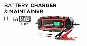 78512: UltraPro Elite Smart Battery Charger & Maintainer - Overview