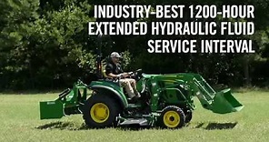 Meet the New John Deere 2032R and 2038R Compact Utility Tractors