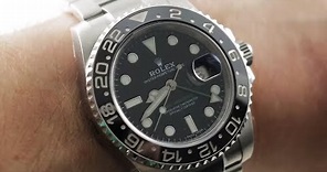 Rolex GMT-Master II (116710LN) Luxury Rolex Watch Review