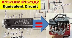 {653} K157UD2 К157УД2 Equivalent. How to Get Alternate, Substitute of Dual Operational Amplifier IC