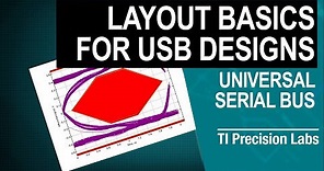 Layout basics for USB designs
