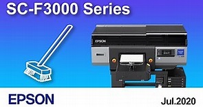 Cleaning the sensor cover (Epson SC-F3000 Series CMP0274)
