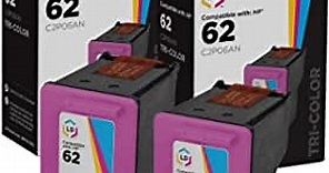 LD Products Remanufactured Ink Cartridge for HP 62 C2P06AN (Color, 2Pk) Compatible with HP 5540 5642 5660 5665 7645 5543 5663 5664 5542 5541 5547 8000 250 5741 8040 8045 252 258 5746 6301 and More