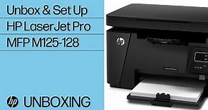 Unboxing Your HP LaserJet or LaserJet Pro Printer and Connecting It to Power