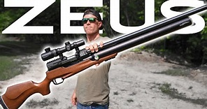 The World s Most Powerful Air Rifle!! (ZEUS 72 Cal)