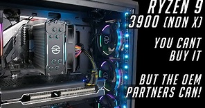 Ryzen 9 3900 (non X) - the CPU that DIY system builders can t buy!