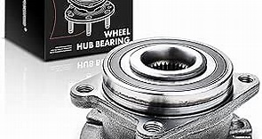 A-Premium Rear Wheel Bearing and Hub Assembly Compatible with Chrysler 200 2015-2017, Jeep Cherokee 2014-2023, AWD Only