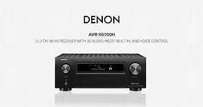 Denon — Introducing the AVR-X6700H AV Receiver