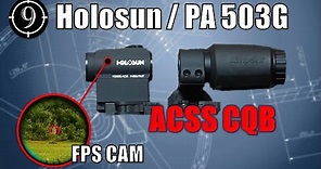 Holosun/Primary Arms 503G ACSS Micro: Optic Review - RDS