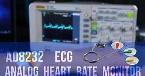 AD8232 Analogl Heart Rate Sensor/Single Lead ECG Sensor For Arduino