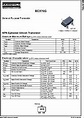 BCX70G_02 datasheet - General Purpose Transistor