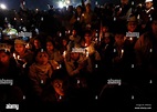 Indians stage a candlelight vigil for the fast recovery of a young ...