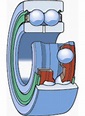 SKF 305608 B - Double row angular contact ball bearing | Klium