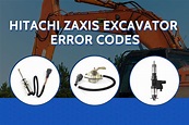 Hitachi Zaxis Error Code – Sinocmp
