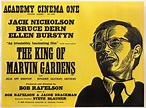 The King of Marvin Gardens Original 1972 British Quad Movie Poster ...