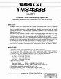 YM3433B Datasheet PDF - Yamaha Corporation