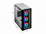 CORSAIR iCUE 220T RGB Tempered Glass Mid Smart Case - Newegg.ca