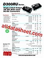D313RU Datasheet(PDF) - MicroPower Direct, LLC