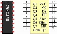 74HC595 — SunFounder uno-and-mega-kit documentation