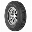 Power King Towmax STR II Trailer Radial Tire-ST225/75R15 126L Trailer Tires