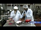 Modesto based Crystal Creamery cranks out holiday flavors - YouTube